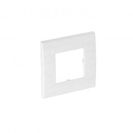Cover frame AR45-F1, for accessory mounting box 71GD8-2, single 1 | Horizontal and vertical