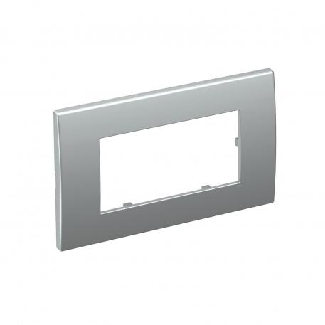 Cover frame AR45-F2, for accessory mounting box 71GD13, double 2 | Horizontal and vertical
