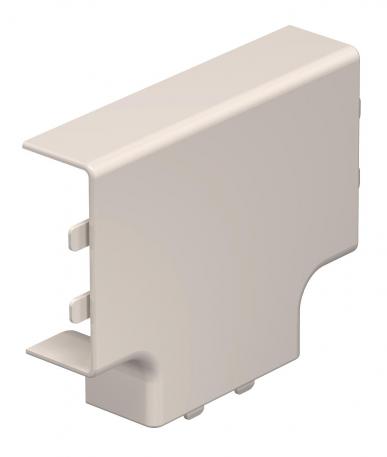 T piece cover, for trunking type WDK 20050 93 | 73 | 50 | Cream; RAL 9001