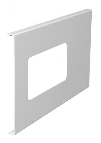 Cover for double accessory mounting box for WDK trunking, trunking height 170 mm