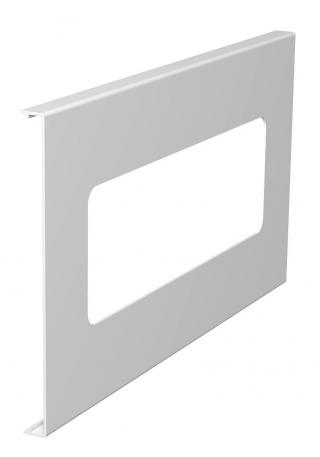 Cover for triple accessory mounting box for WDK trunking, trunking height 170 mm