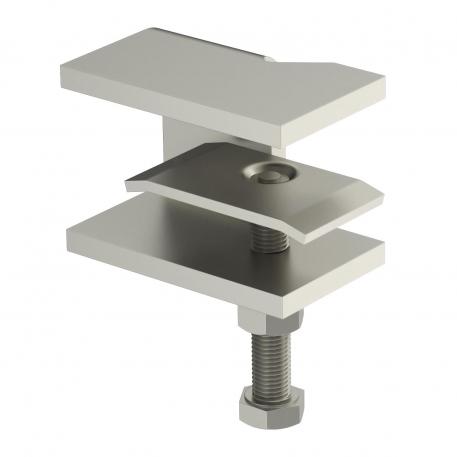 Hold-down clamp w. press plate 52 A2 52 | Stainless steel | Bright, treated | 