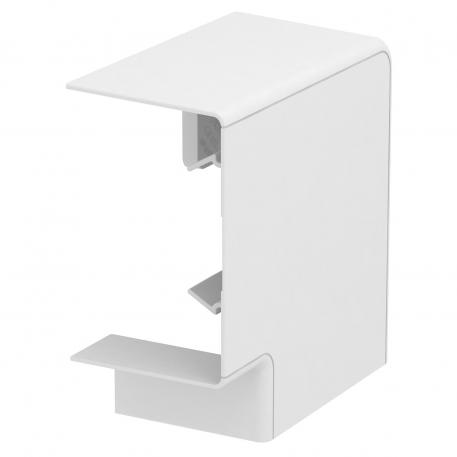 Flat angle cover, for device installation trunking Rapid 80 type 70110 118 | 73 | Pure white; RAL 9010