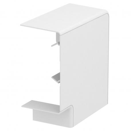 Flat angle cover, for device installation trunking Rapid 80 type 70130 138 | 73 | Pure white; RAL 9010