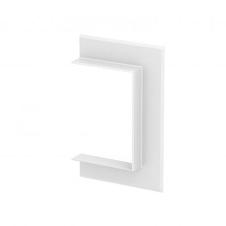 Aluminium wall cover, open, 90130