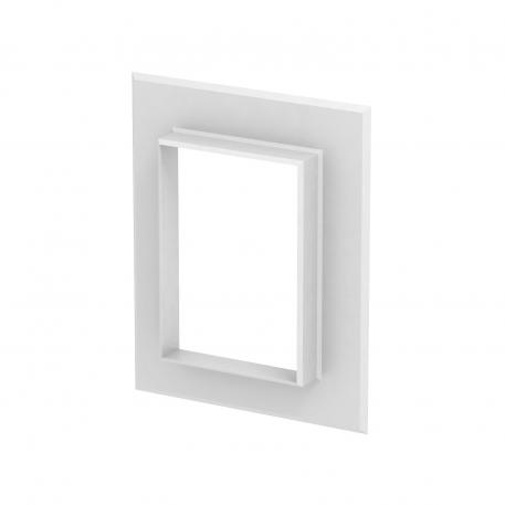 Aluminium wall cover, closed, 90130