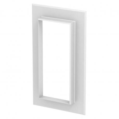 Aluminium wall cover, closed, 90210