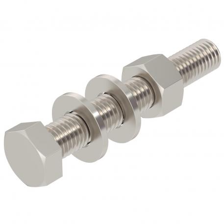 Hexagonal bolt M12 A2 12 | 80 | 19 | 12 | Stainless steel 1.4301
