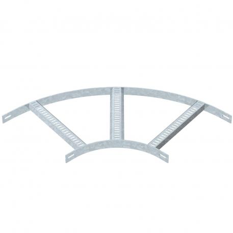 90° bend with trapezoidal rung, FT