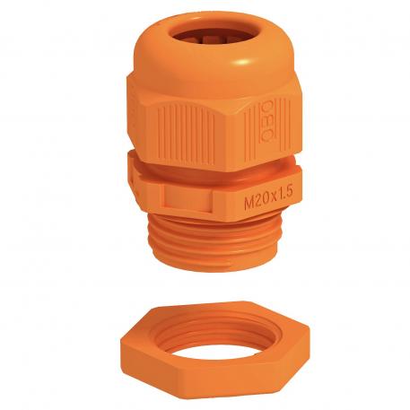 Cable gland with locknut as a set  |  | M32 x 1,5 | no | Pastel orange; RAL 2003