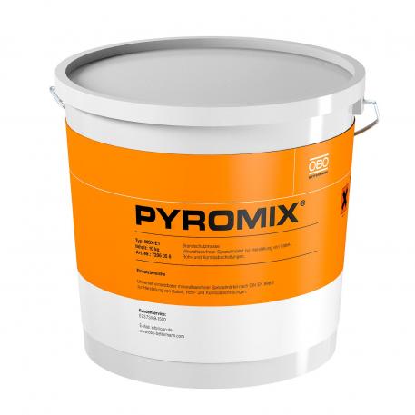 Dry mortar in bucket PYROMIX®