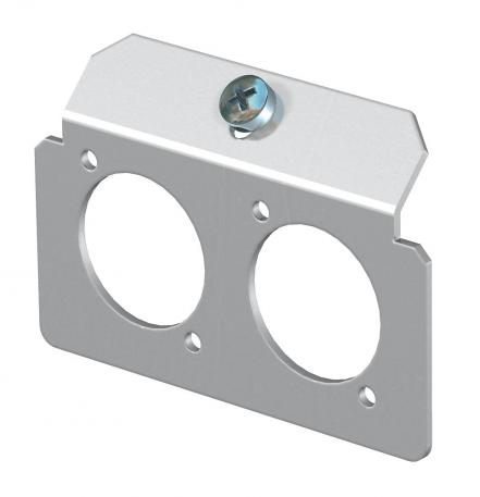 Support plate 2 x type K for mounting support