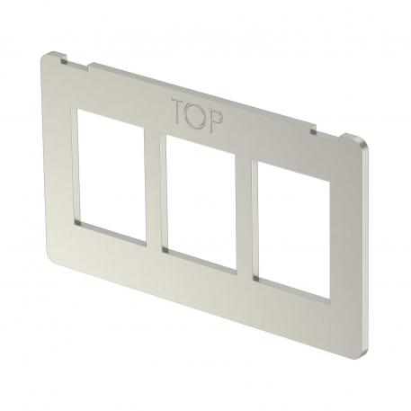 Support plate 3 x type A for mounting support